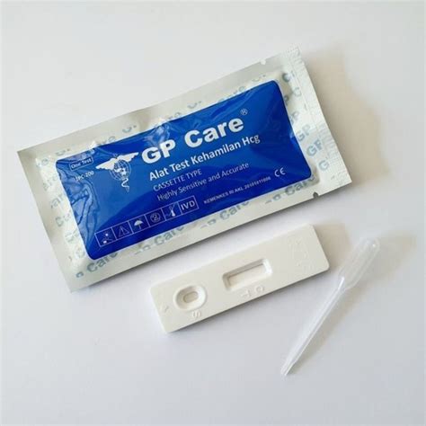 Jual Test Pack Kehamilan Andalan Gp Care Test Strip Hcg Pregnancy Di
