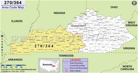 270 Area Code Map Where Is 270 Area Code In Kentucky Images And