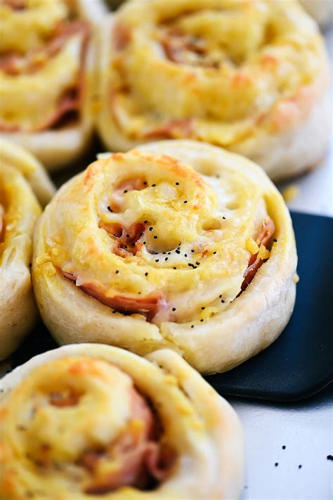 Baked Ham And Cheese Roll Ups Life In The Lofthouse