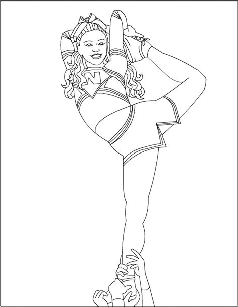 Rainbow High Cheerleader Coloring Pages Coloring Pages