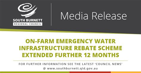 On Farm Emergency Water Infrastructure Rebate Scheme