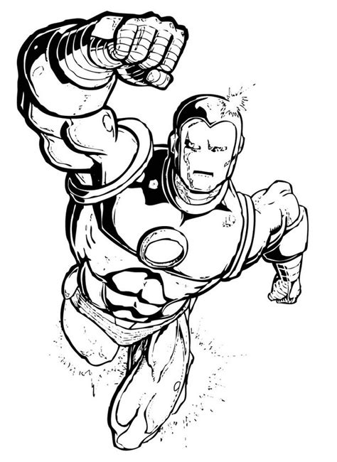 Superhero Coloring Pages For Kids Coloring Home
