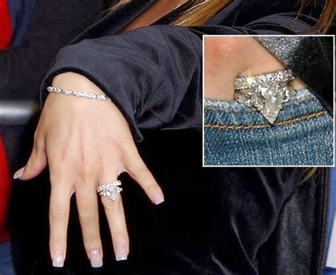 Celebrity Engagement Rings Jessica Simpson S Engagement Ring