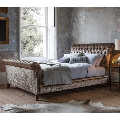 Strand Upholstered Bed Frame By Frank Hudson Luxury Bed Frame