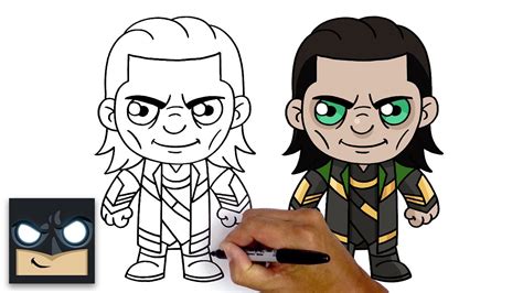 How To Draw Loki The Avengers Youtube