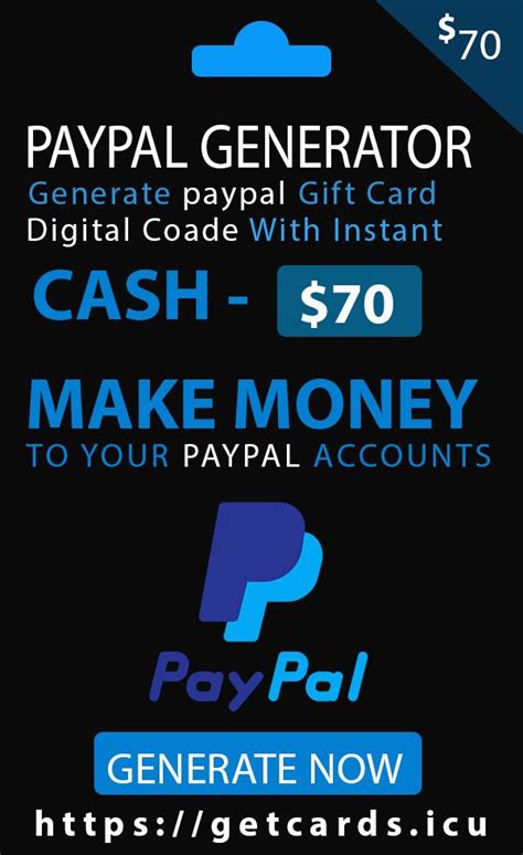 Maybe you would like to learn more about one of these? Free $70 Paypal Gift Card Codes - No Surveys Generator | Paypal gift card, Free gift card ...