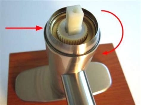 The ring can be moved up and down freely. PL - How To Install A Cartridge - Kitchen Faucet - Single ...