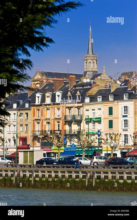 Trouville Sur Mer Town Calvados Region Normandy France Stock Photo
