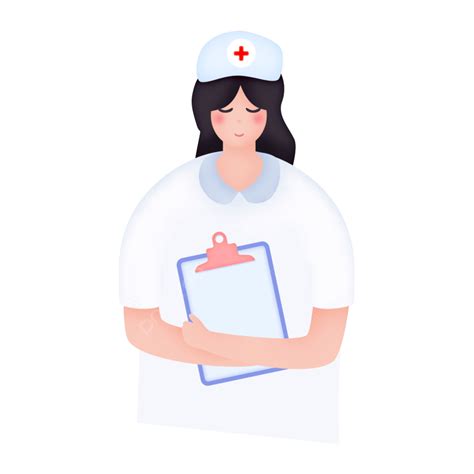 Hand Drawn Elements Png Picture Medical Hand Drawn Nurse Character