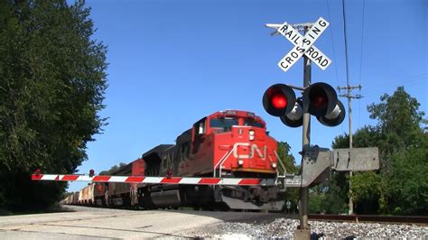 Cn Freight Train 264th Avenue Youtube