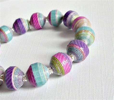 836 Best Images About Paper Beads On Pinterest Paper Bead Necklaces