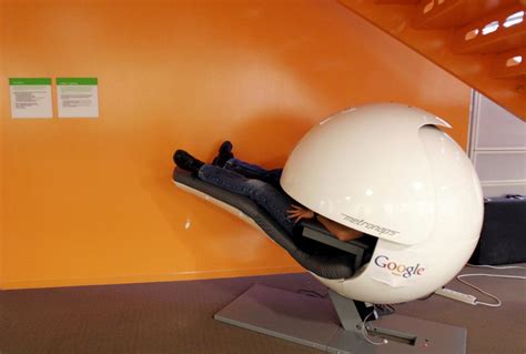 Our sleep pods are perfect to take a power nap while in transit, at work, or anytime anywhere. An inside look at Google's luxurious 'Googleplex' campus ...