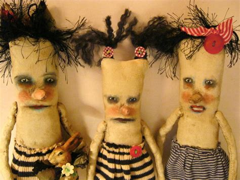 Sandy Mastroni Odd Strange Bizarre Funny Creepy Art Dolls Sandy Mastroni