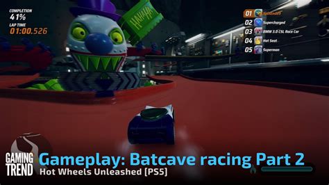 Hot Wheels Unleashed Gameplay Batcave Racing Part Pc Gaming Trend Youtube