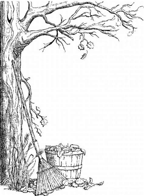 Autumn Tree Coloring Pages - http://www.coloringoutline.com/autumn-tree