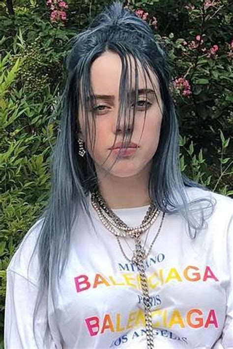 Billie Eilishs Hairstyles And Hair Colors Steal Her Style Hair