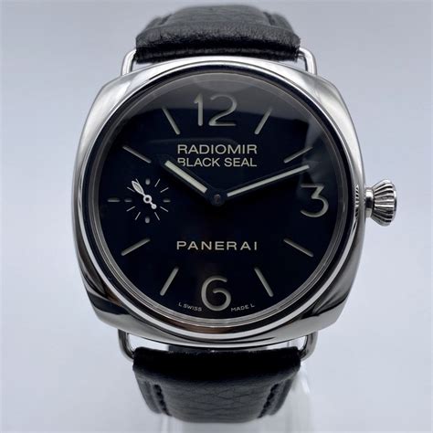 Panerai Radiomir Black Seal Pam00183 — Wisemans Watches