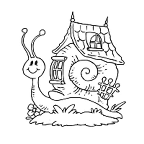 Snail House » Coloring Pages » Surfnetkids