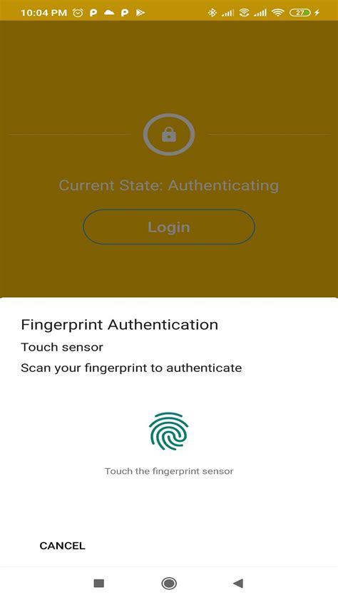 Flutter Local Authentication Using Biometrics Face Id Touch Id