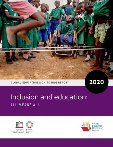 Global Education Monitoring Report 2020 Inclusion And Education All