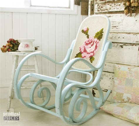 Shabby Chic Rocking Chair With A Twist Prodigal Pieces