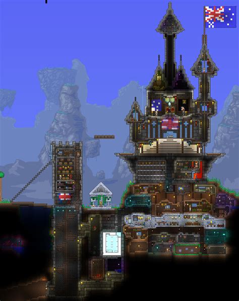In this weekly series we look at different house designs and ideas to give you. My Terraria Prehardmode base! | Terraria house design ...