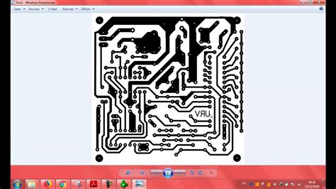 How To Print Pcb Layout In Sprint Layout Youtube