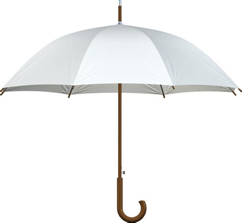 There is no corresponding picture image. Wood Umbrella White - Umbrellas Custom