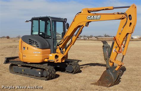 2016 Case Cx55b Mini Excavator In Piedmont Ok Item Dd3530 Sold