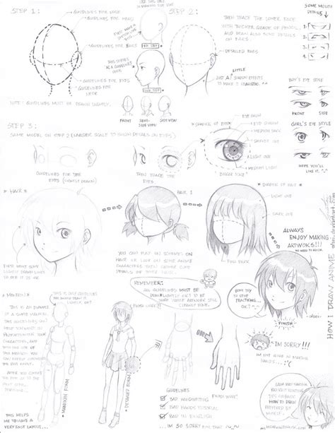 How I Draw Anime By Alsei On Deviantart