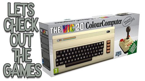 The New Thevic20 Commodore Vic 20 Lets Check It Out Youtube