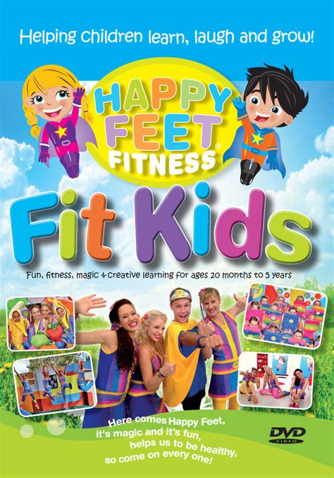 Happy Feet Fitness Fit Kids Dvd