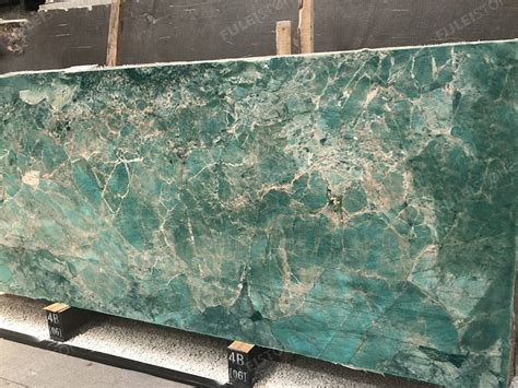 Amazon Green Quartzite Granite Slabs Polished Fulei Stone