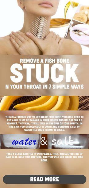 Remove A Fish Bone Stuck In Your Throat In 7 Simple Ways Food Stuck