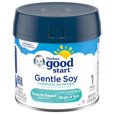 Gerber Good Start Gentle Soy Powder Infant Formula 20 Oz Canister 4