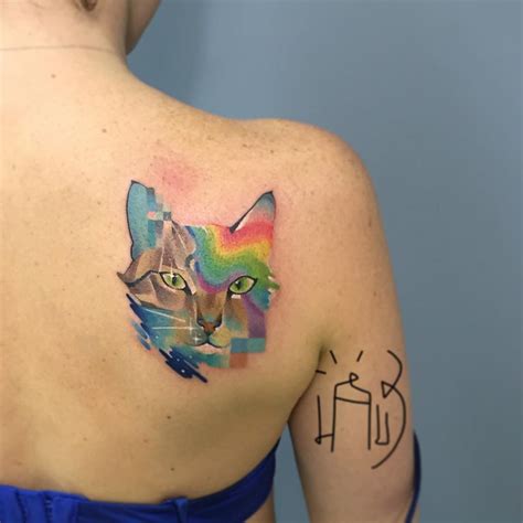 Cat Tattoo Portrait Best Tattoo Ideas Gallery