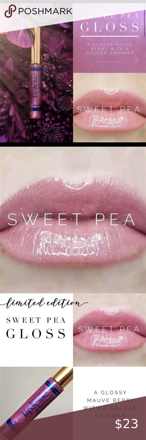 Limited Edition Sweet Pea Gloss Lipsense Lip Colors Bare Lip Lip Colors