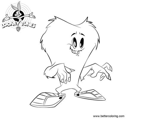 You can use our amazing online tool to color and edit the following looney tunes coloring pages. Gossamer from Looney Tunes Coloring Pages - Free Printable ...