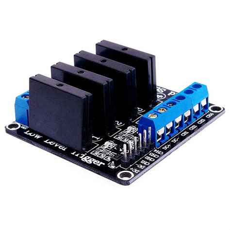 Channel Solid State Relay Module Ssr Low Level V A Arduino