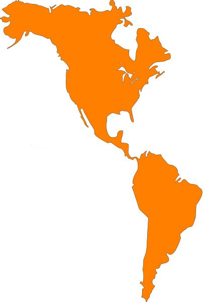 Clip Art North America Map United States Map
