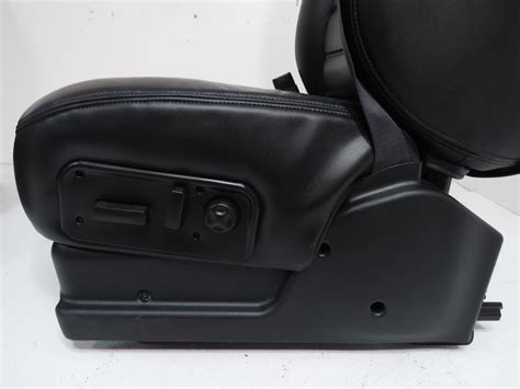 Replacement Hummer H2 Seats Black Leather 2003 2004 2005 2006 2007 Gm