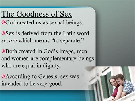 why did god create sex orthodox church quotes
