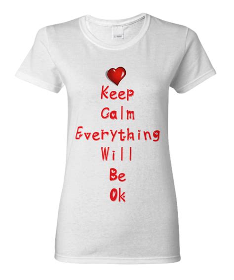 Womens Keep Calm T Shirt