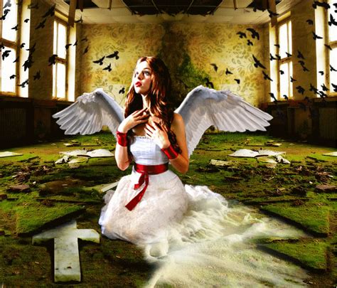 How To Make A Beautiful Fallen Angel In Photoshop