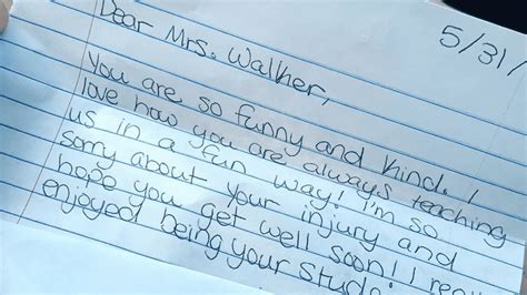 الجنوبي اميال غرامي Short Thank You Letter For Parents From School