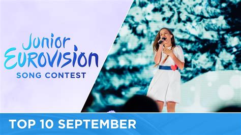 Top 10 Most Watched In September Junior Eurovision Song Contest