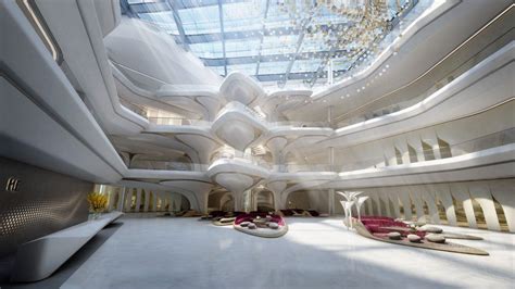 Dubais Stunning Zaha Hadiddesigned Hotel Finally Set To Open Galerie