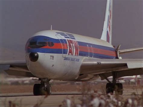 Fictional Airline American Travelways Boeing 707 As Featured In The