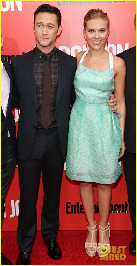 Joseph Gordon Levitt And Scarlett Johansson Don Jon Ny Premiere