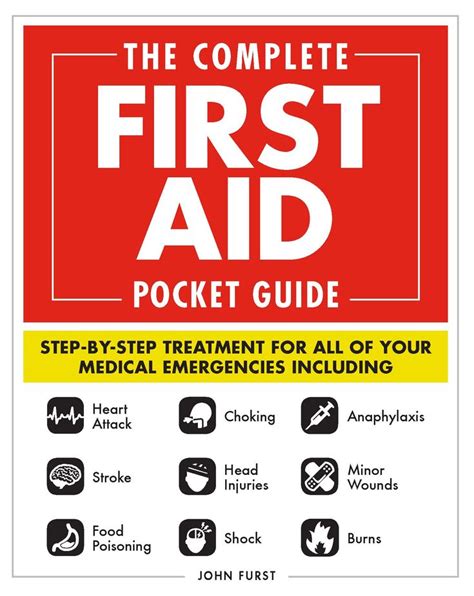 Cover For The Complete First Aid Pocket Guide Book First Aid Course